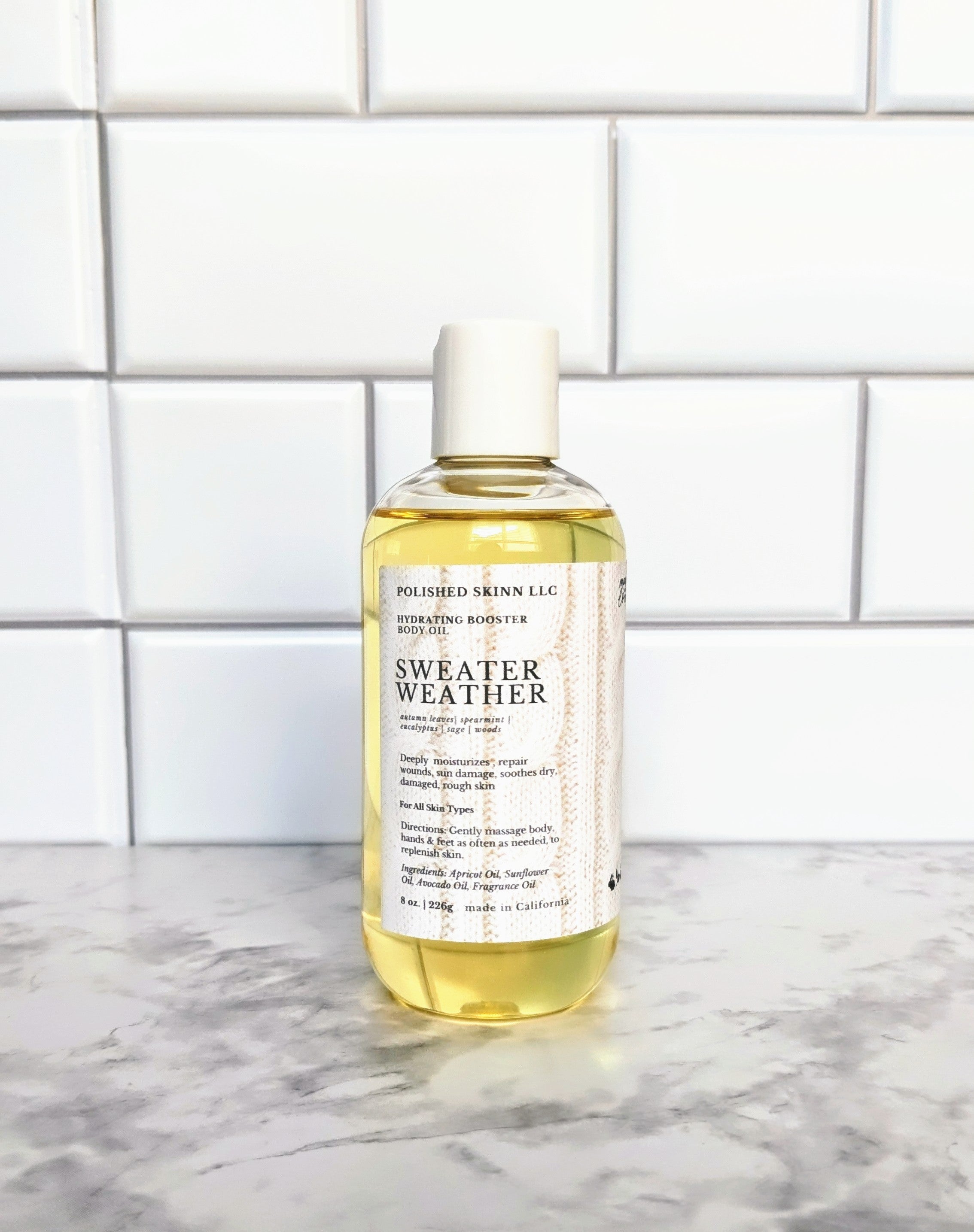 sweater weather body oil
