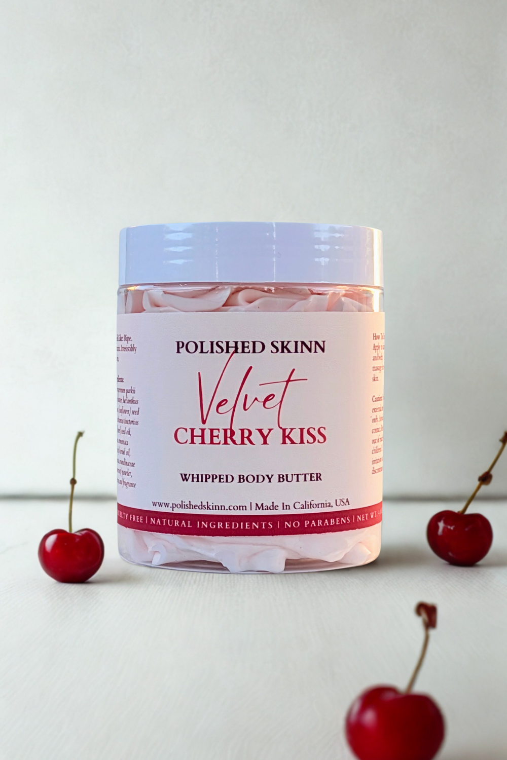 Velvet Cherry Kiss Body Whip
