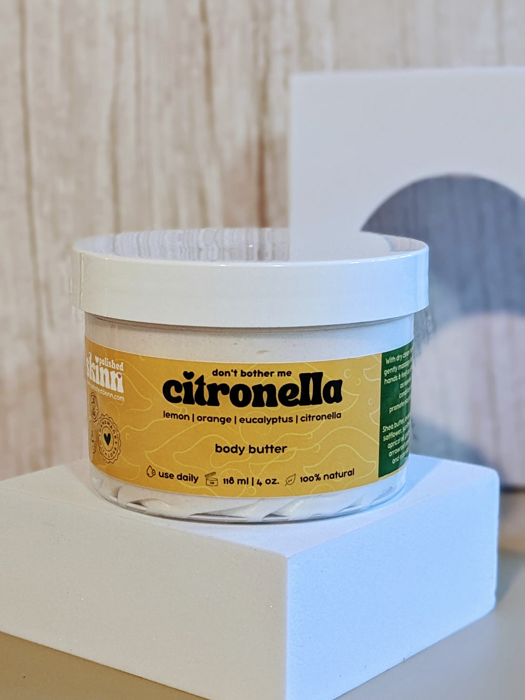 citronella body butter