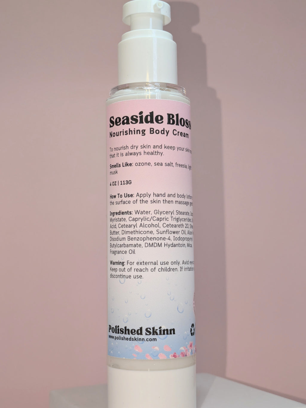 seaside blossom 🪷 body cream