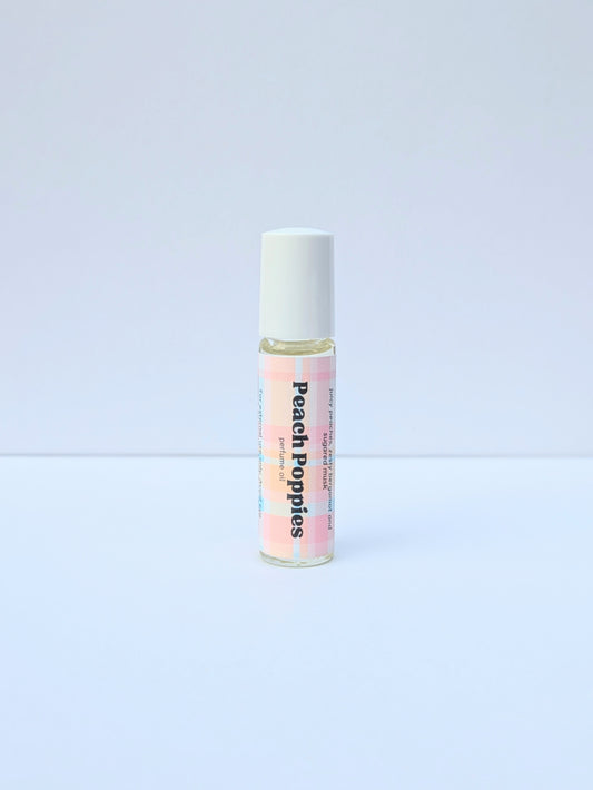 peach poppies perfume oil 🍑