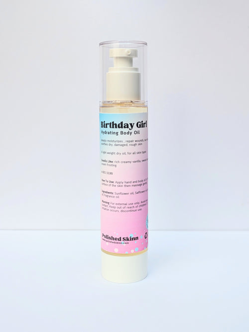 baby powder body oil