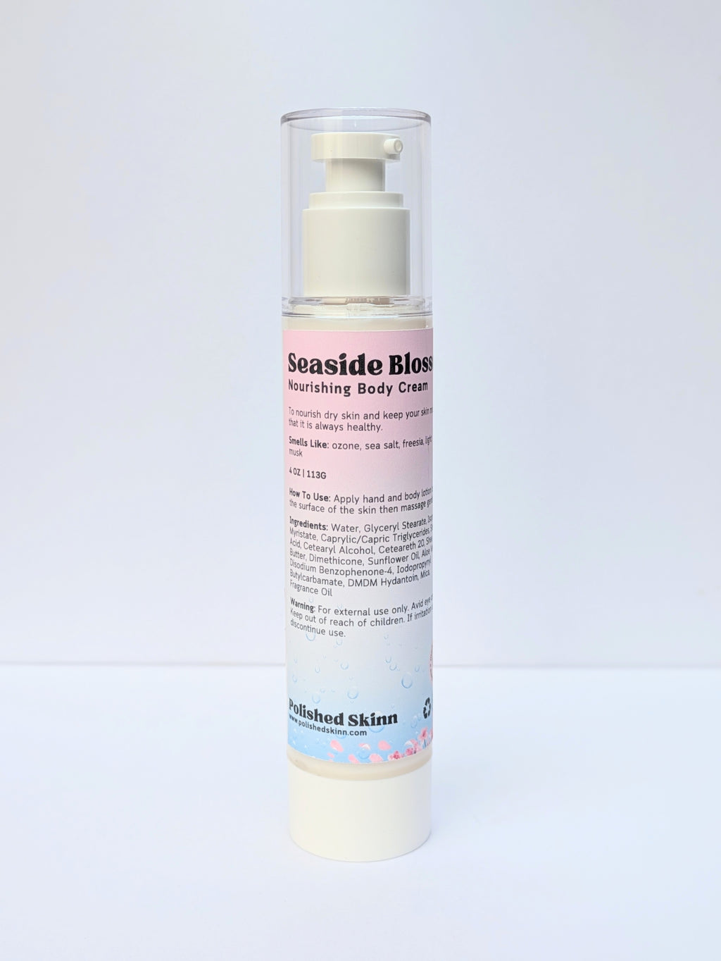 seaside blossom 🪷 body cream