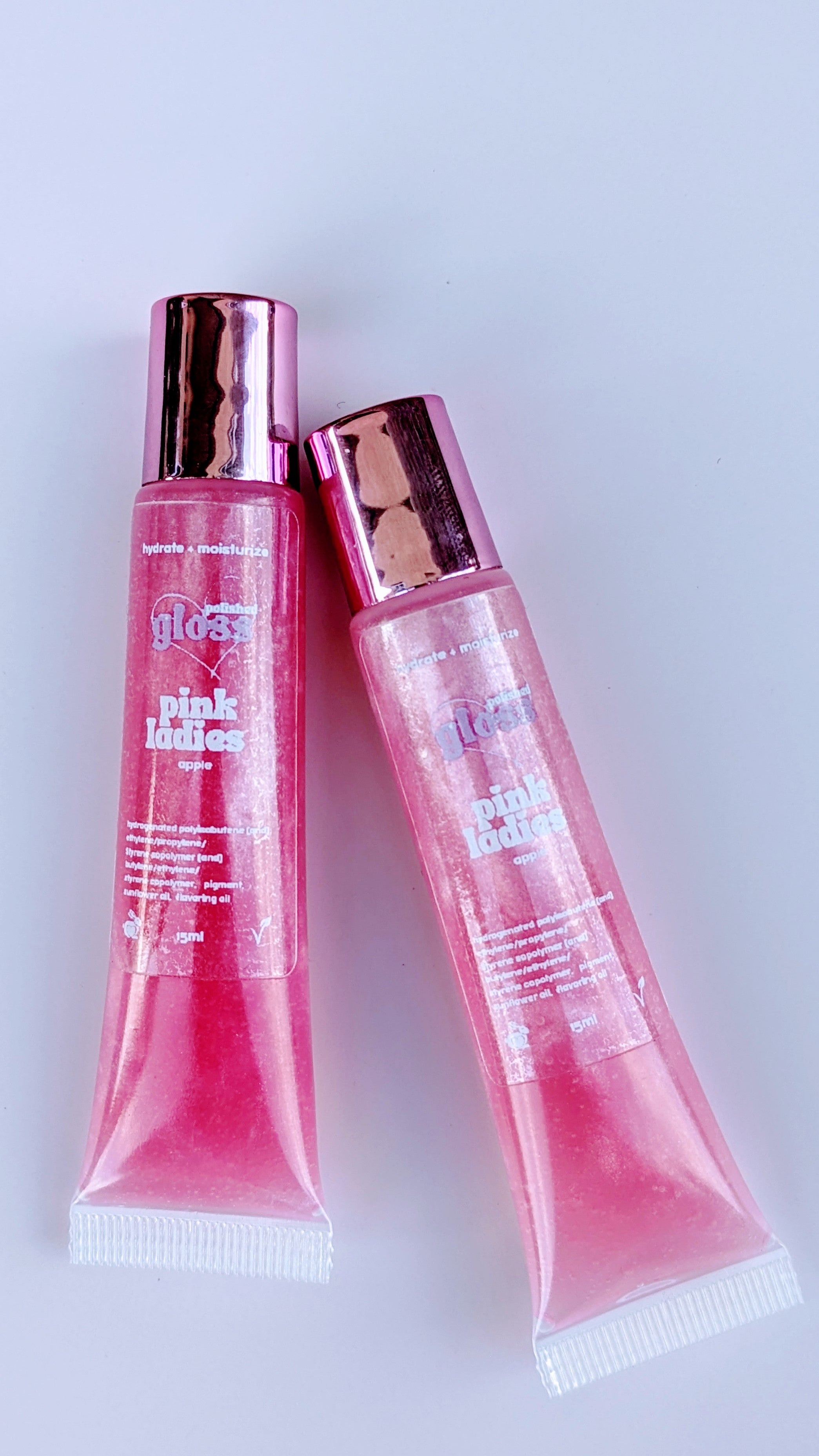 pink ladies lip gloss 🍎