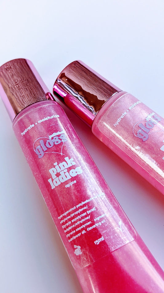 pink ladies lip gloss 🍎