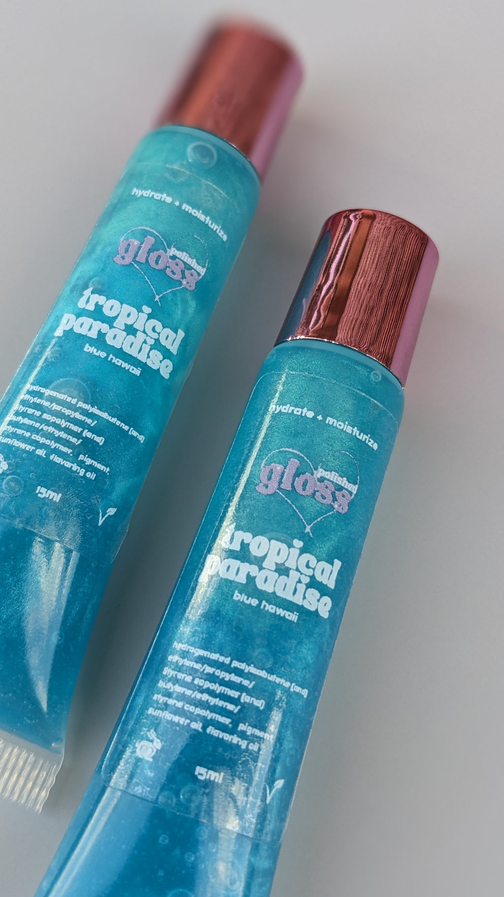 tropical paradise lip gloss🐚