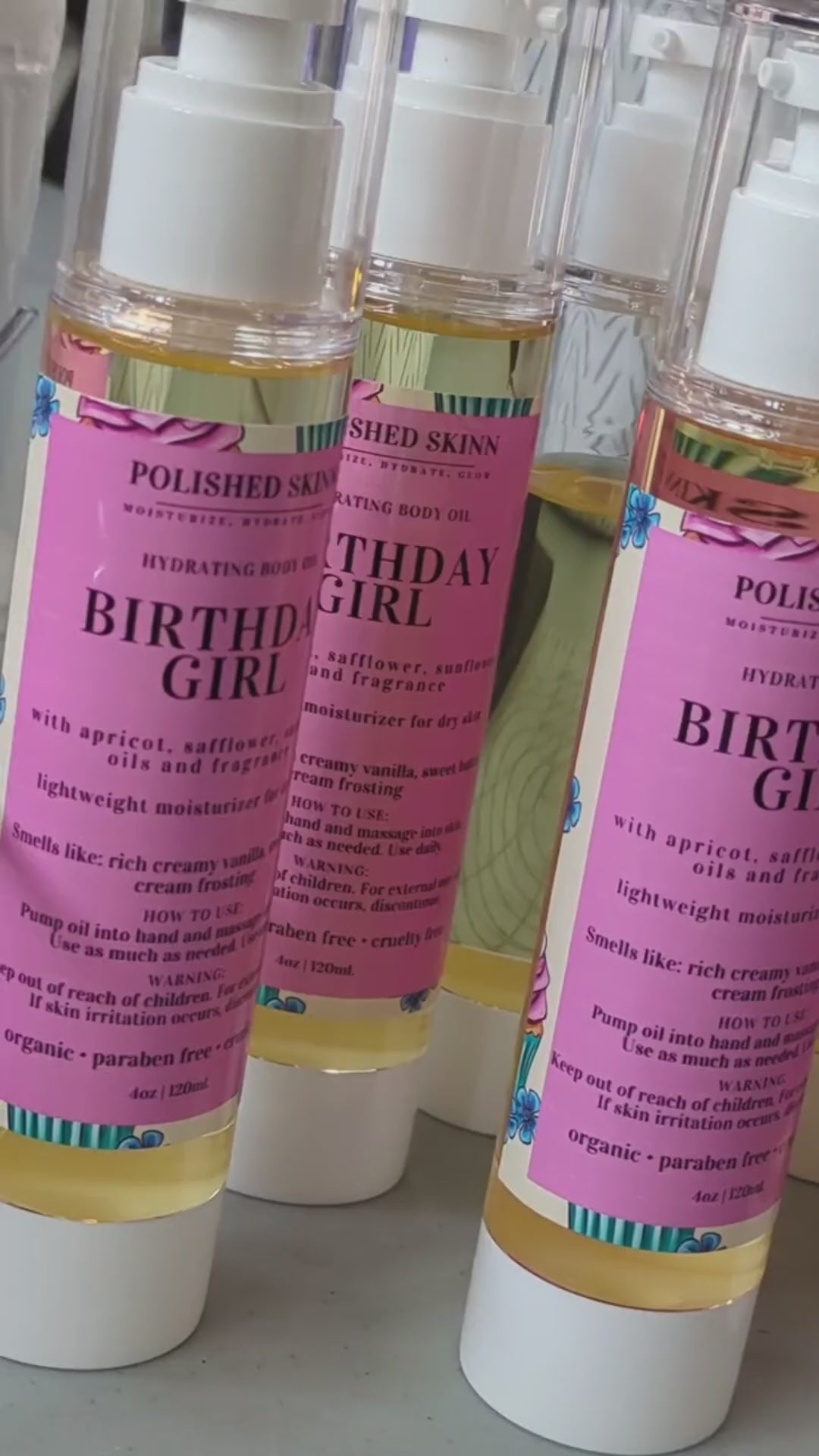 Birthday Girl Body Glaze