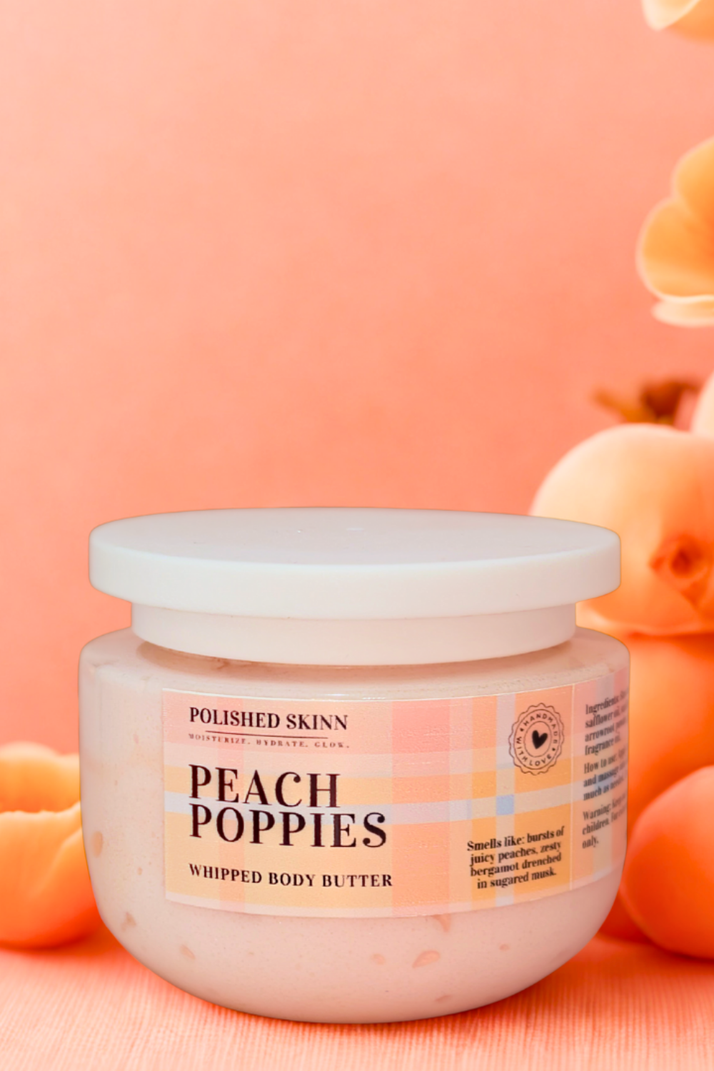 peach poppies 🍑 body butter